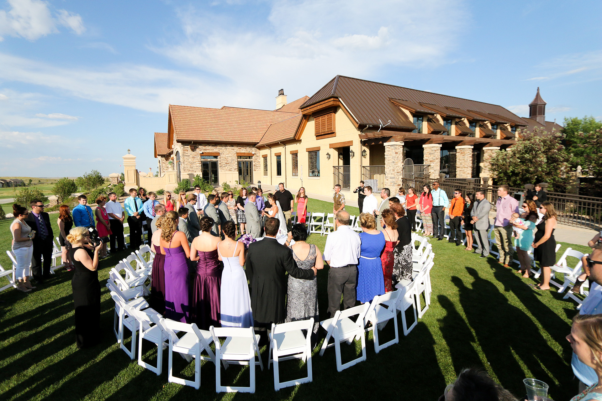 Blackstone Black Bear - Outdoor Wedding
